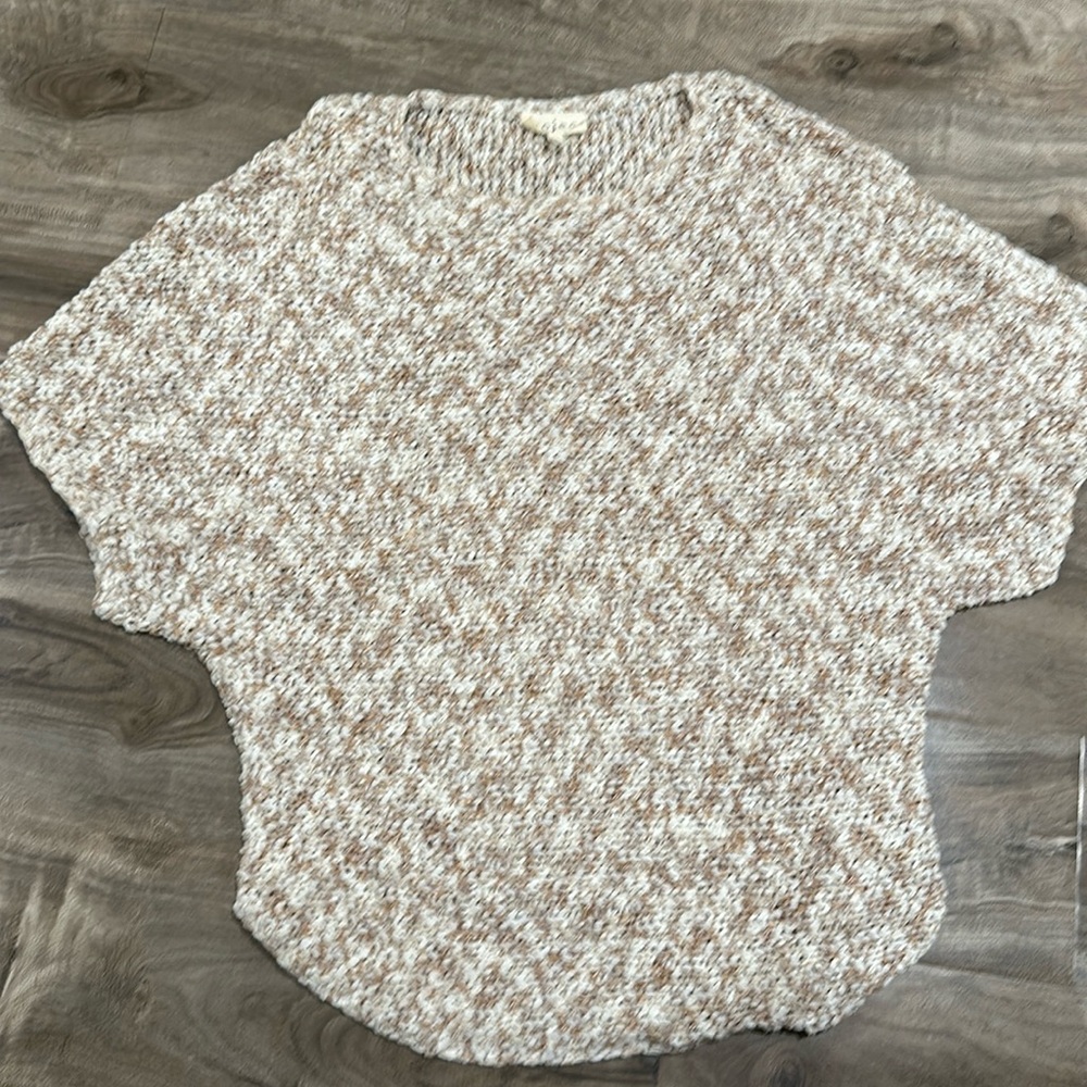 Knit Short Sleeved Sweater